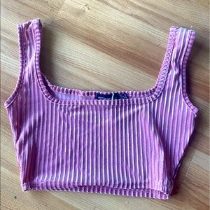 Pink Pretty Little Things Crop Top